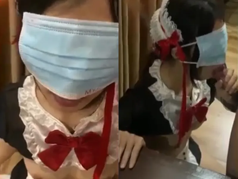Bạn gái việt dâm cosplay nô lệ liếm bú con cu điêu luyện